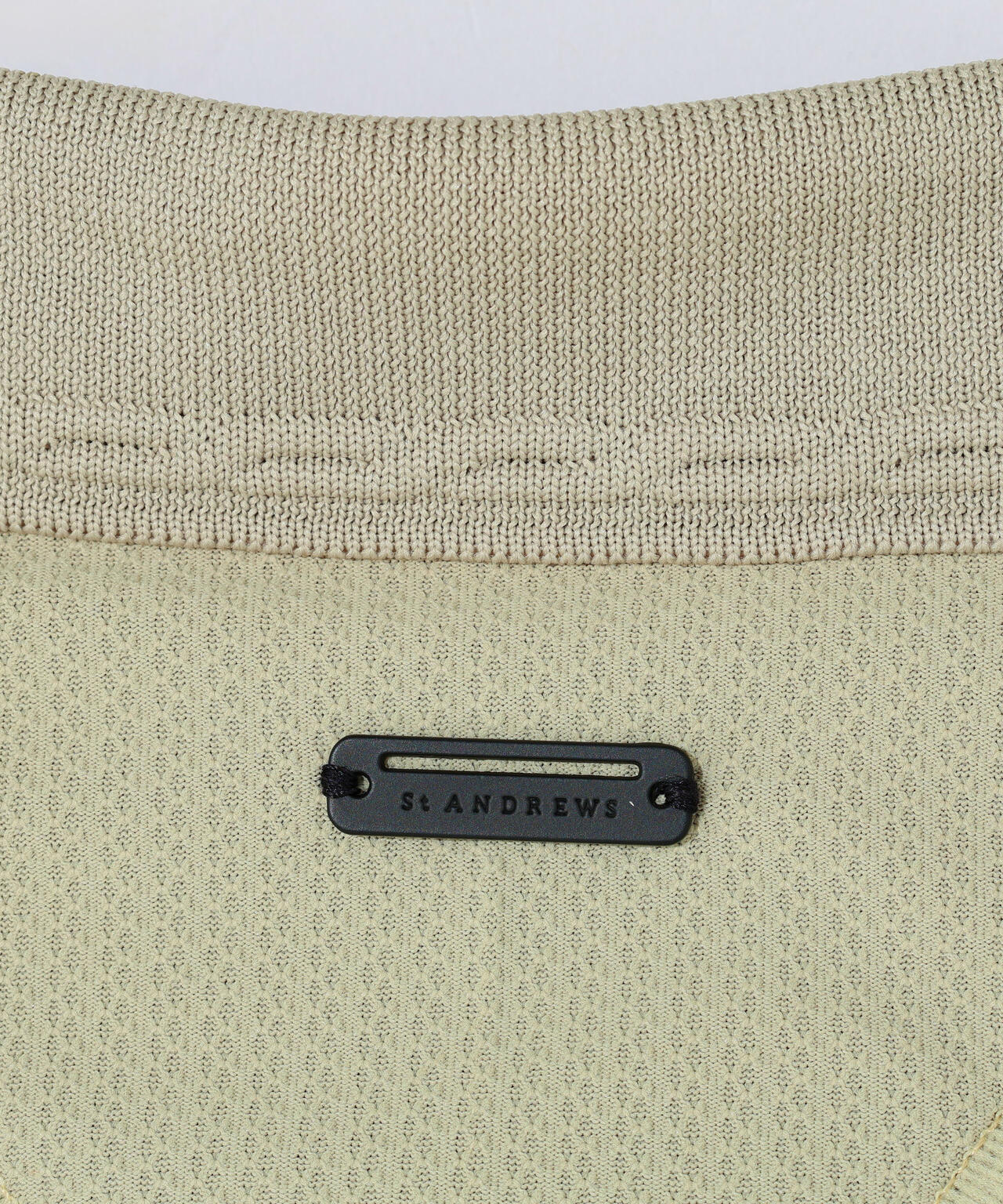 SPX裏使いジャガード長袖ポロ (MENS)