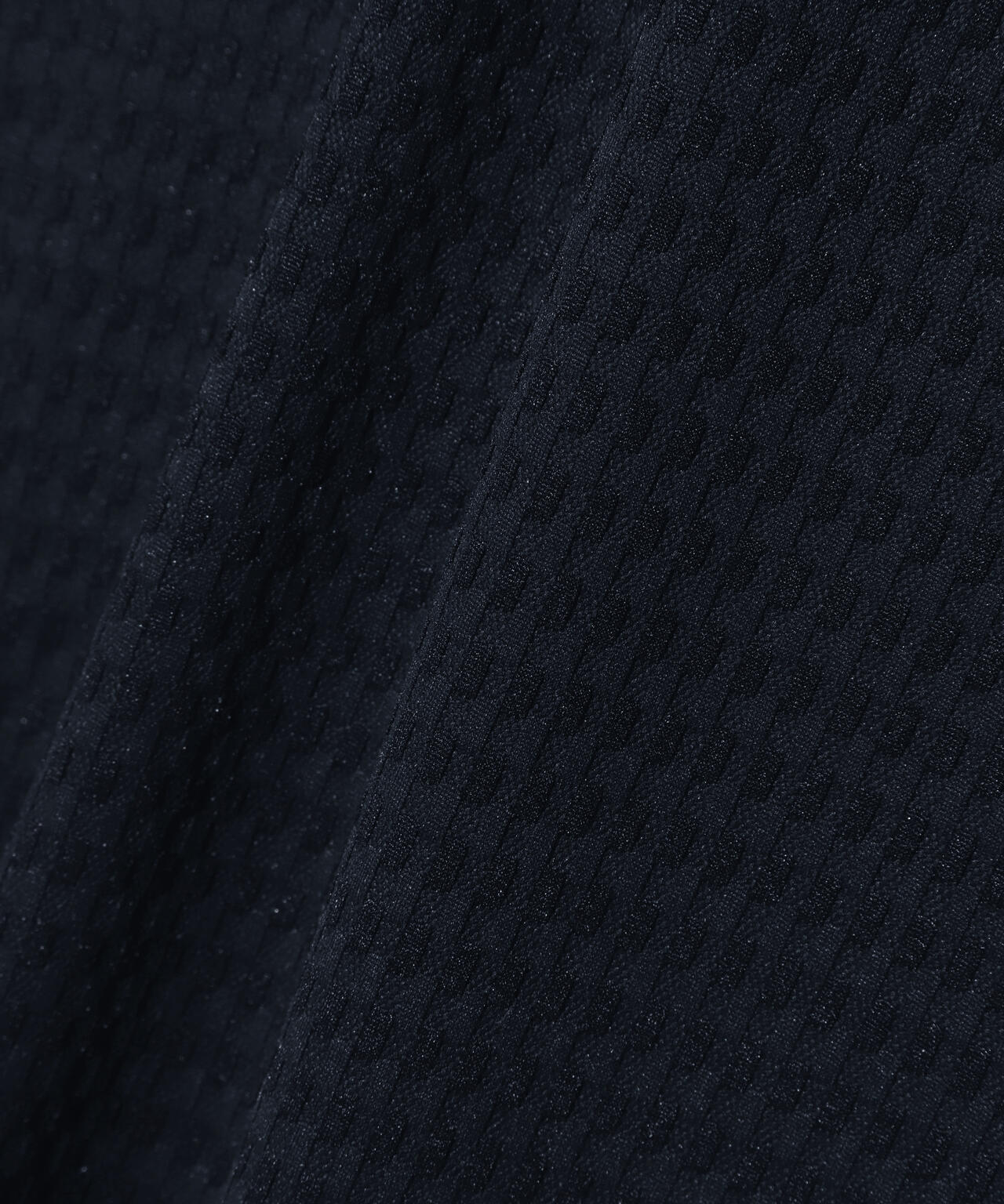 格子ジャガード長袖シャツ (MENS)