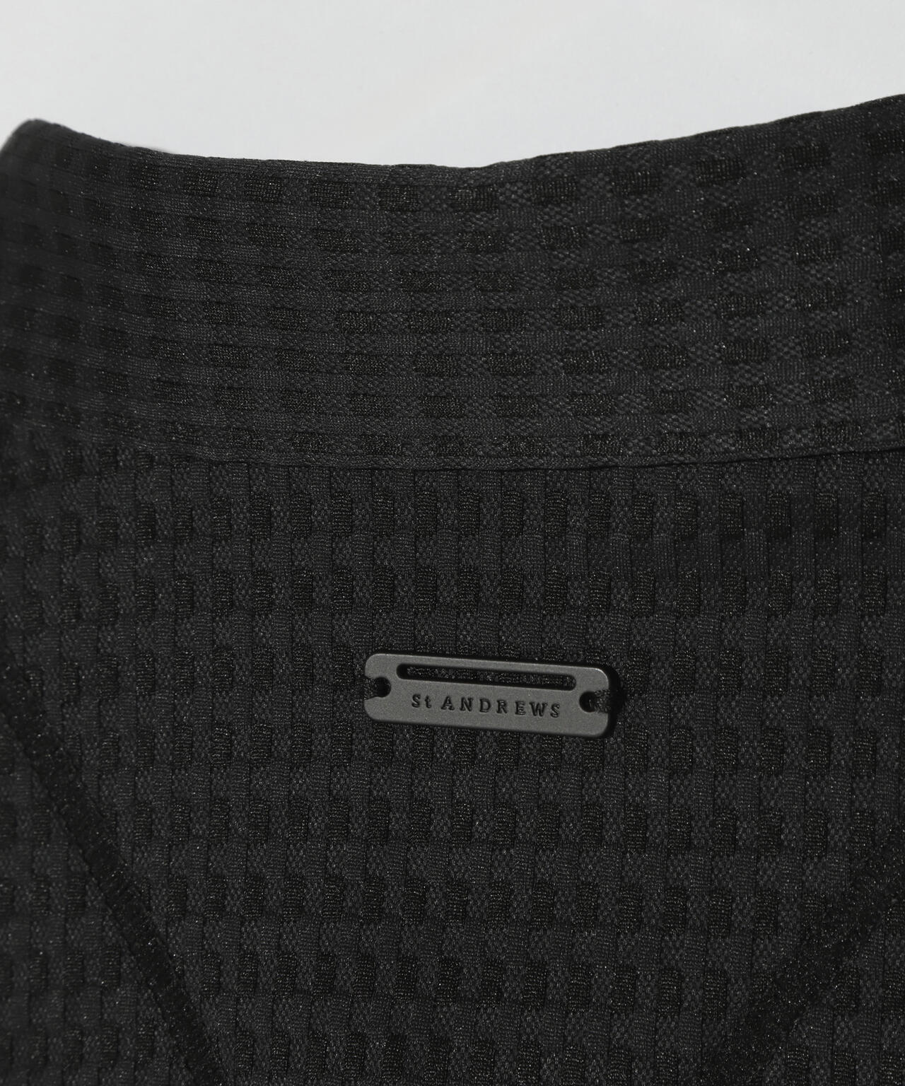 格子ジャガード長袖シャツ (MENS)