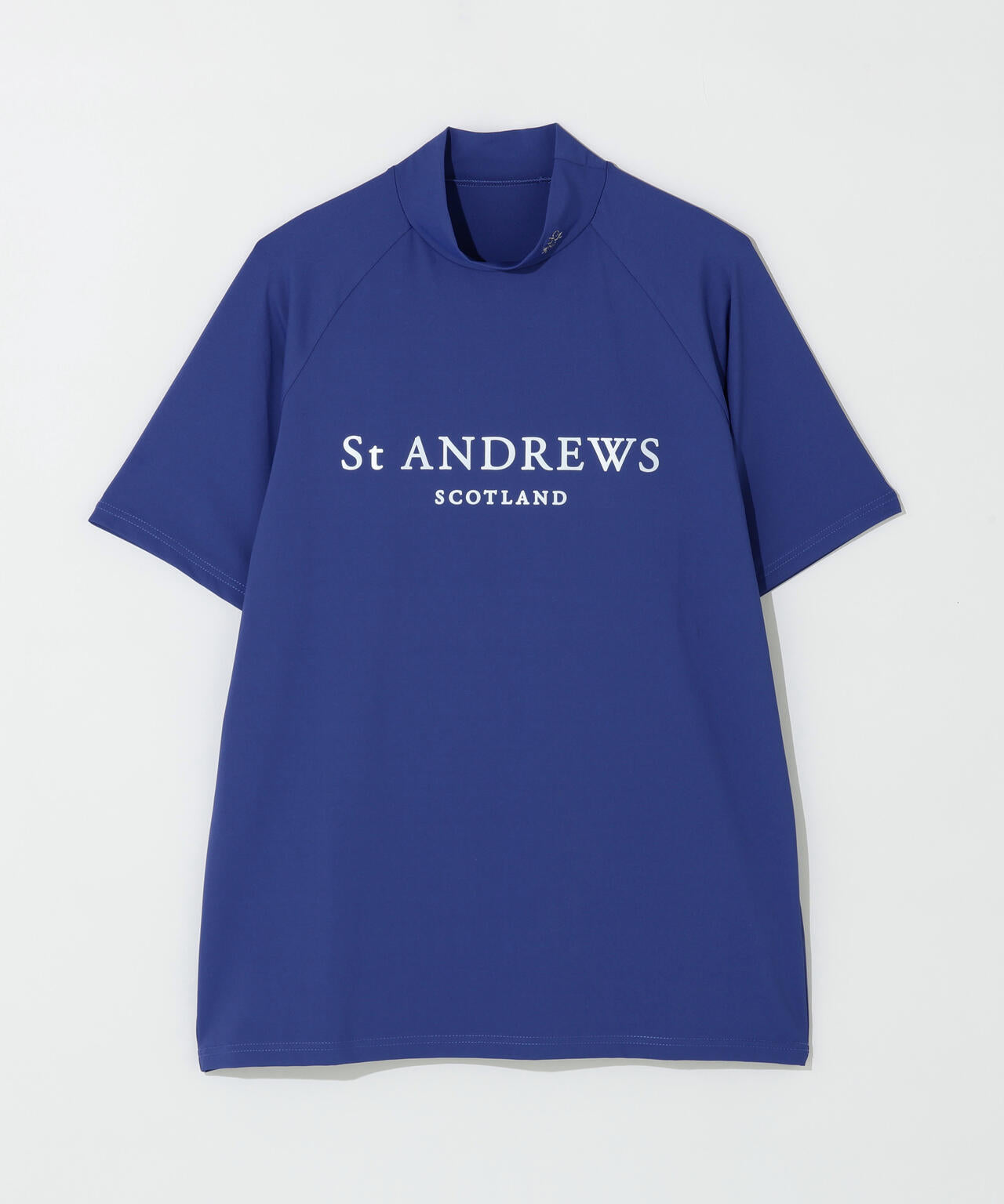 ポリエステルベア天竺ハイネックカットソー (MENS)