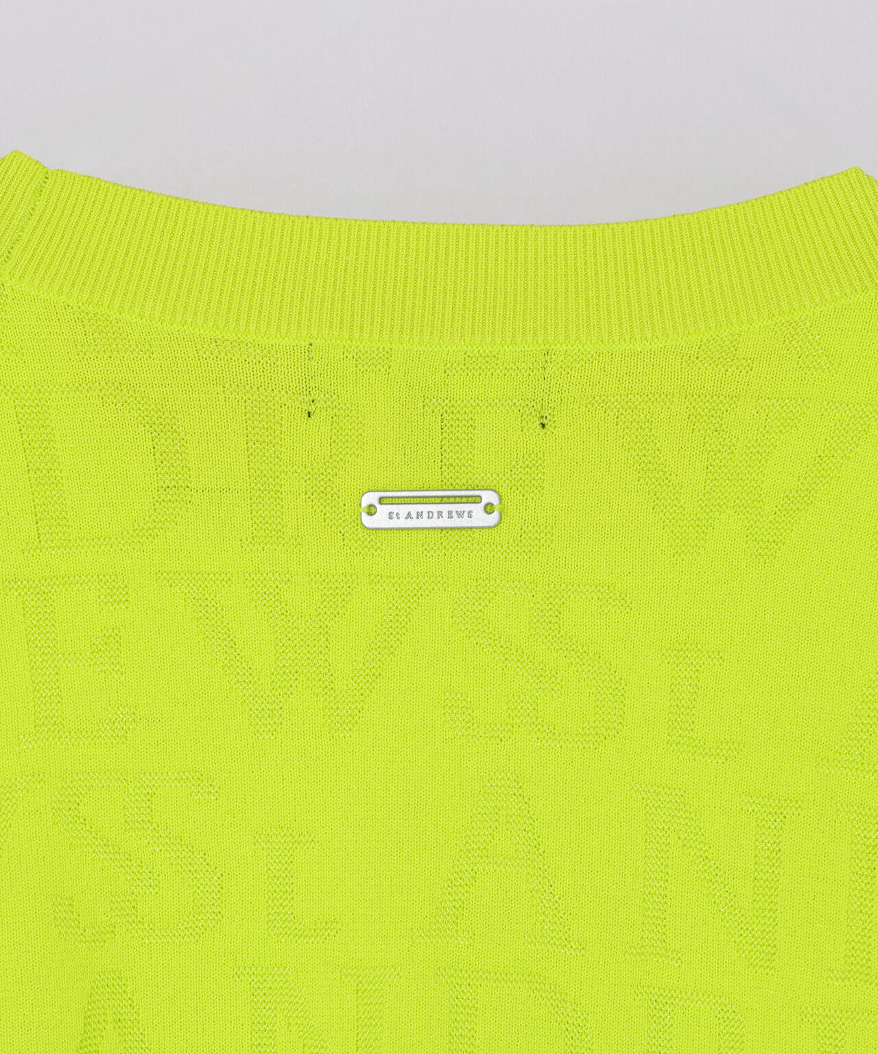 ダブルロゴジャガードクルーネックニットプルオーバー (MENS)