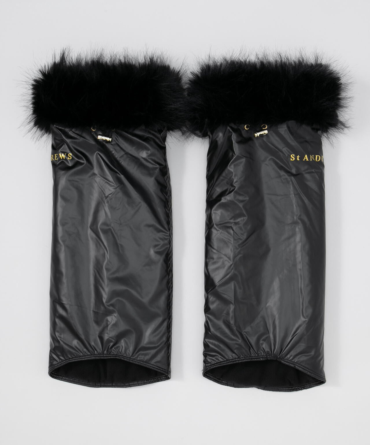 ポリエステルタフタ×ファーレッグウォーマー (WOMENS)