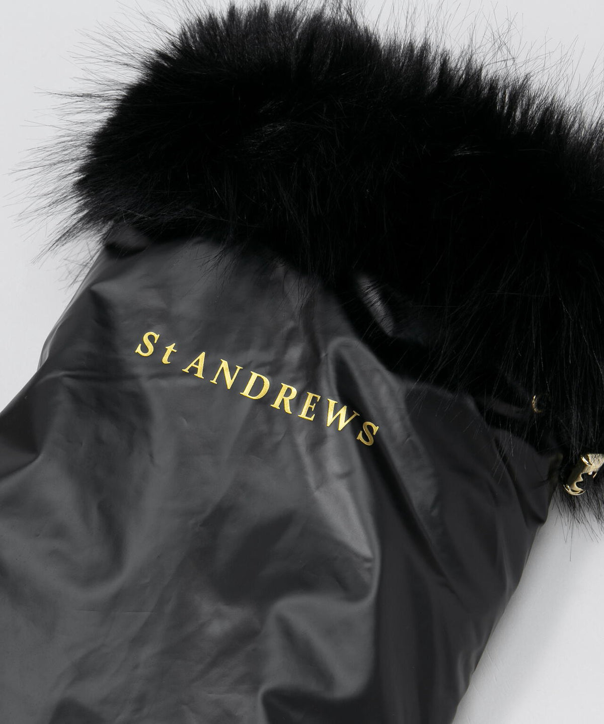 ポリエステルタフタ×ファーレッグウォーマー (WOMENS)