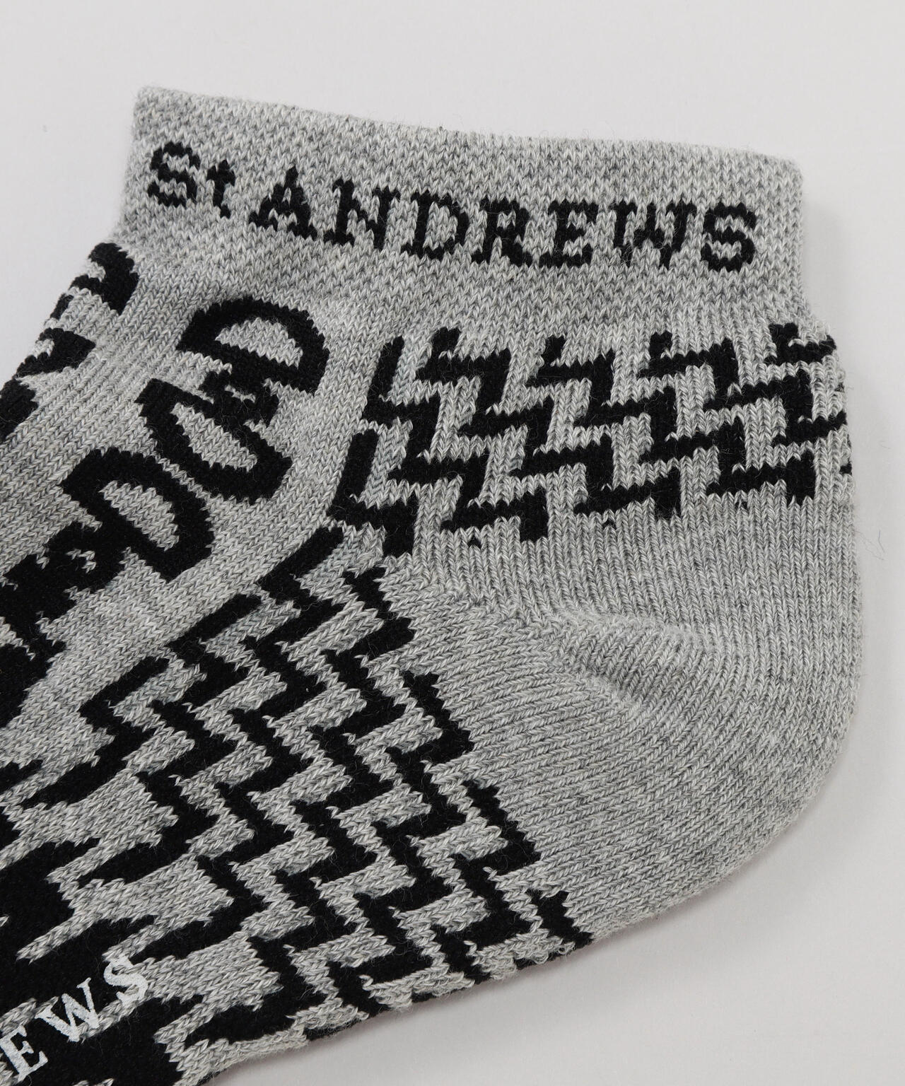 ホースビットチェックアンクルソックス