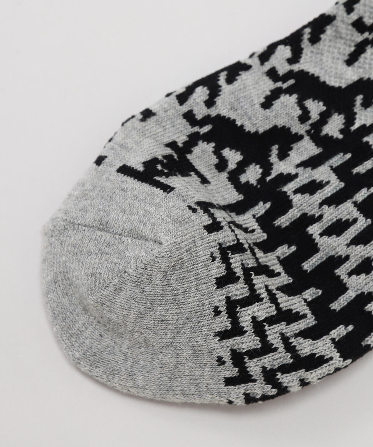 ホースビットチェックアンクルソックス