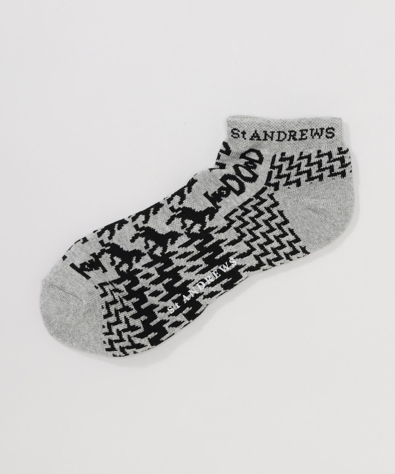 ホースビットチェックアンクルソックス