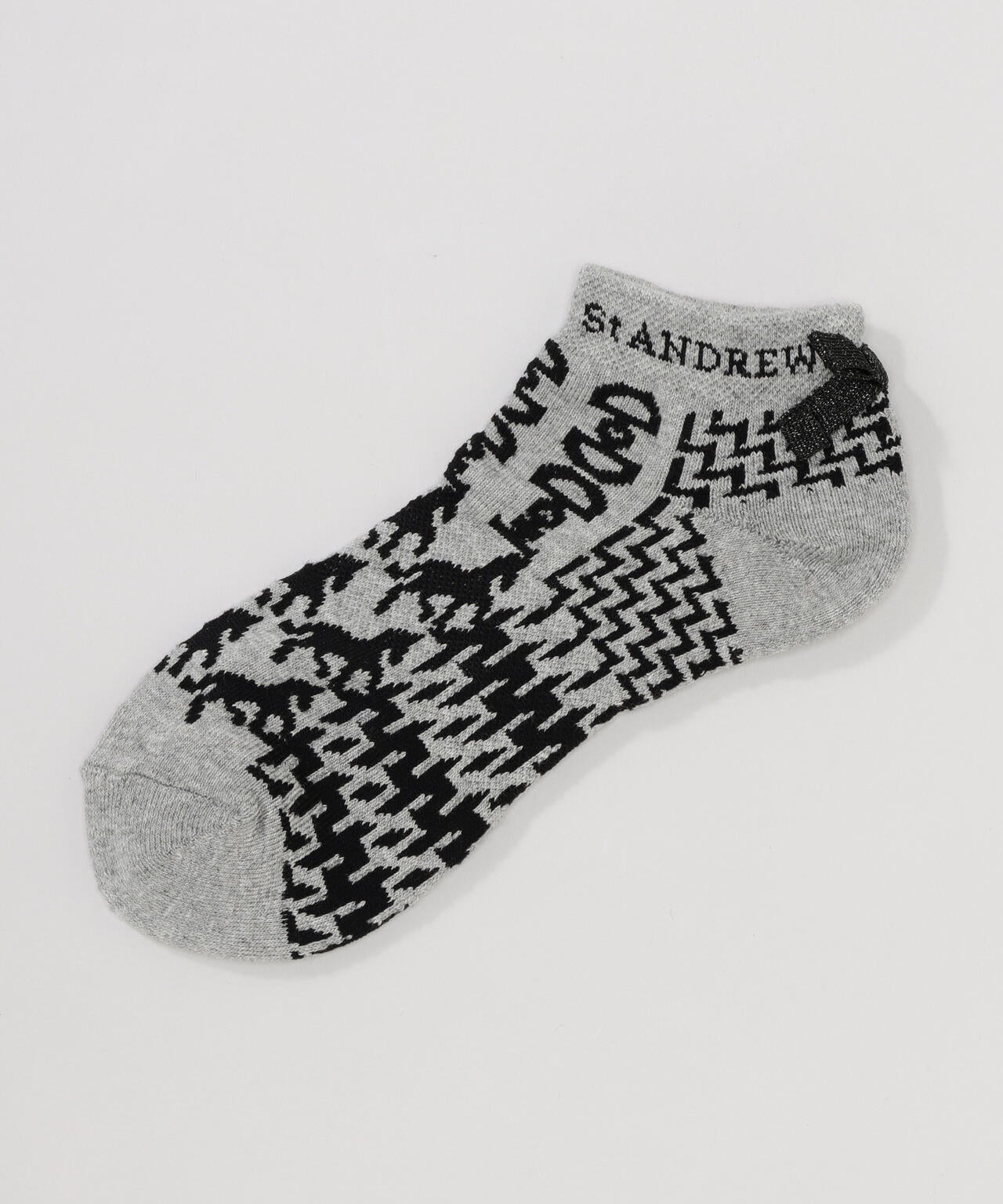 ホースビットチェックアンクルソックス