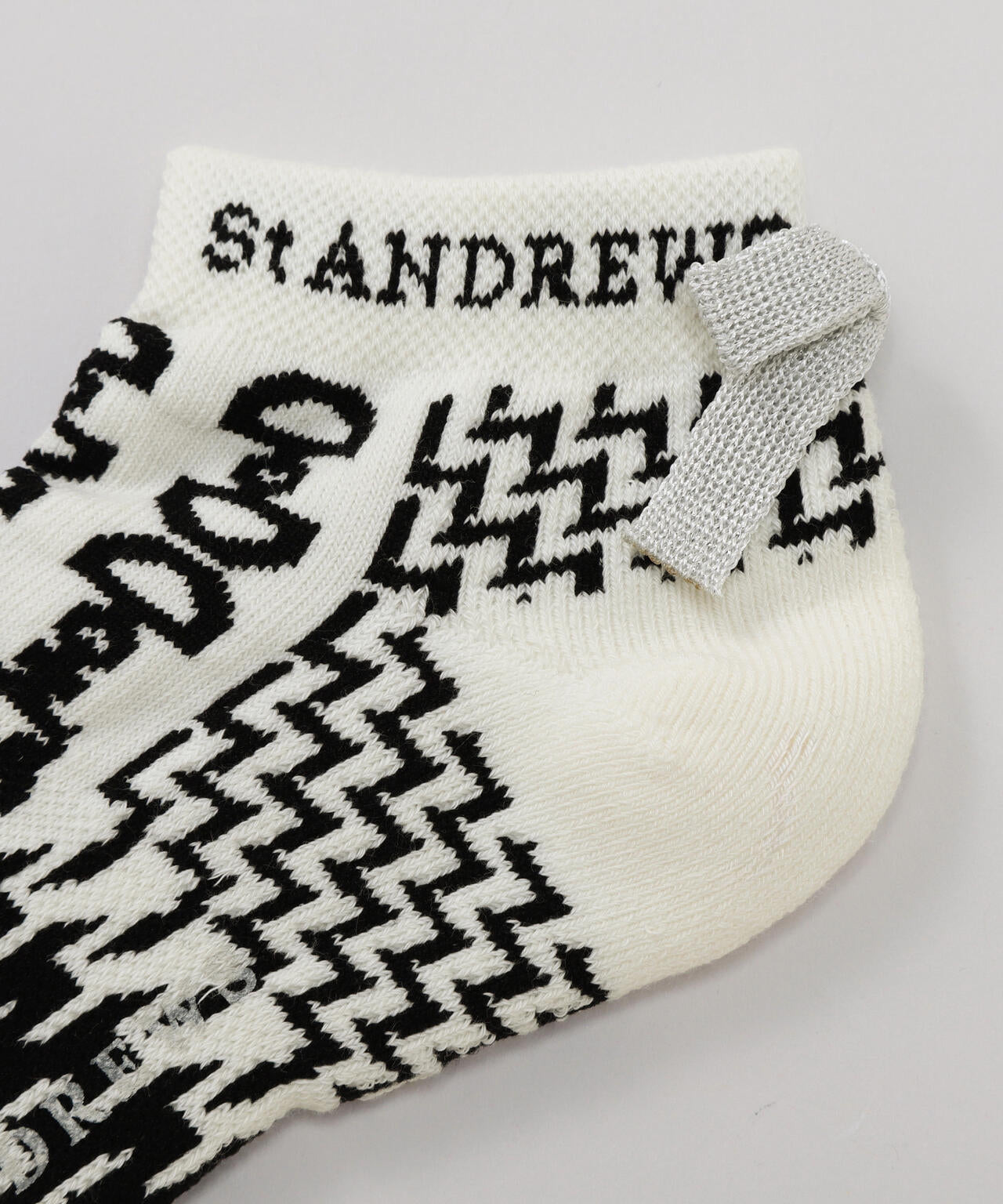 ホースビットチェックアンクルソックス