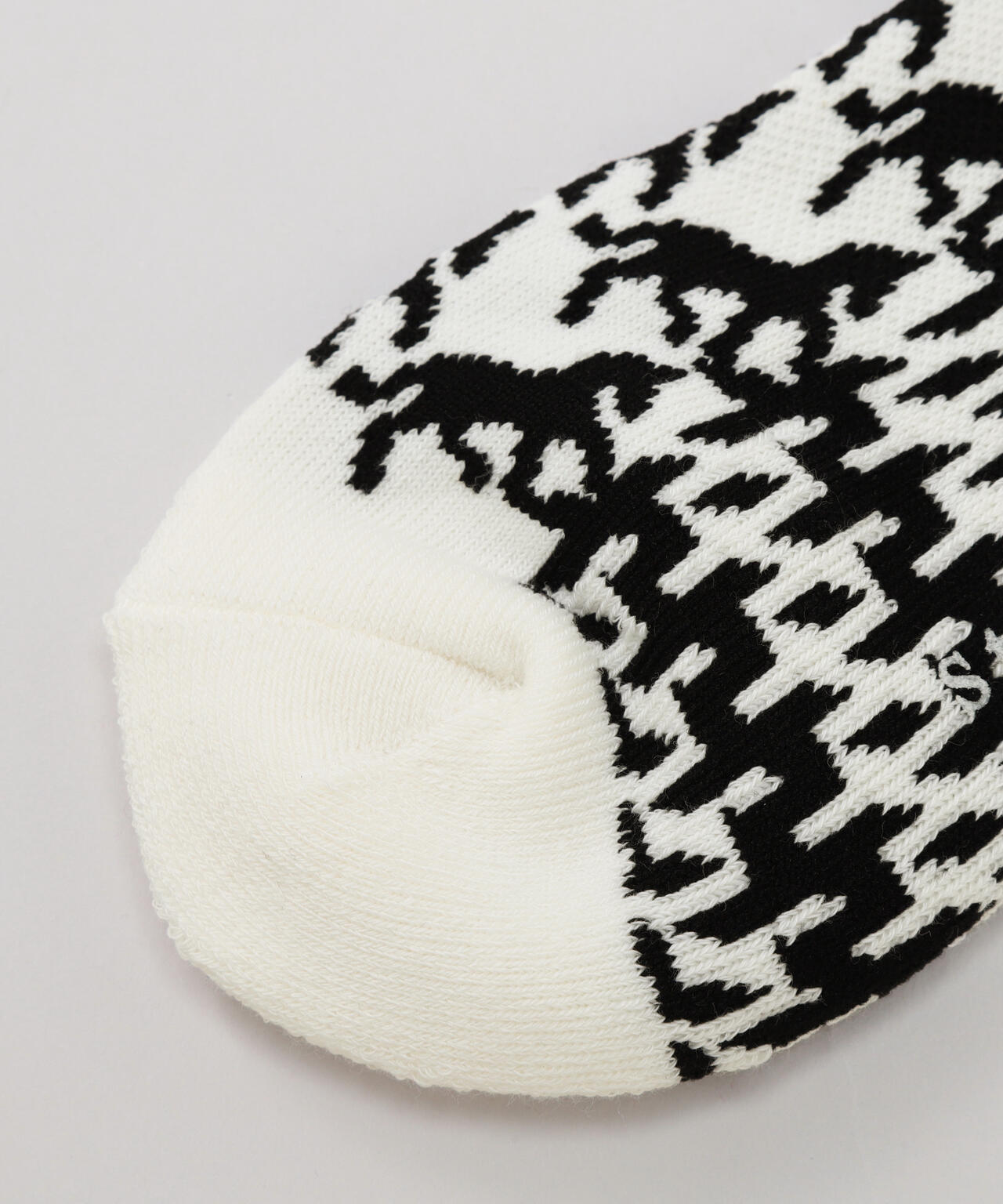 ホースビットチェックアンクルソックス