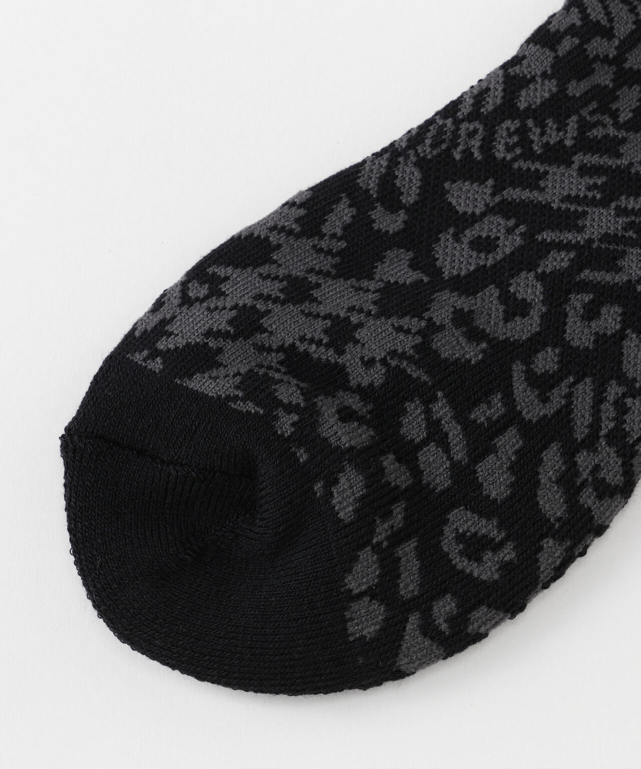 千鳥レオパードアンクルソックス (WOMENS)
