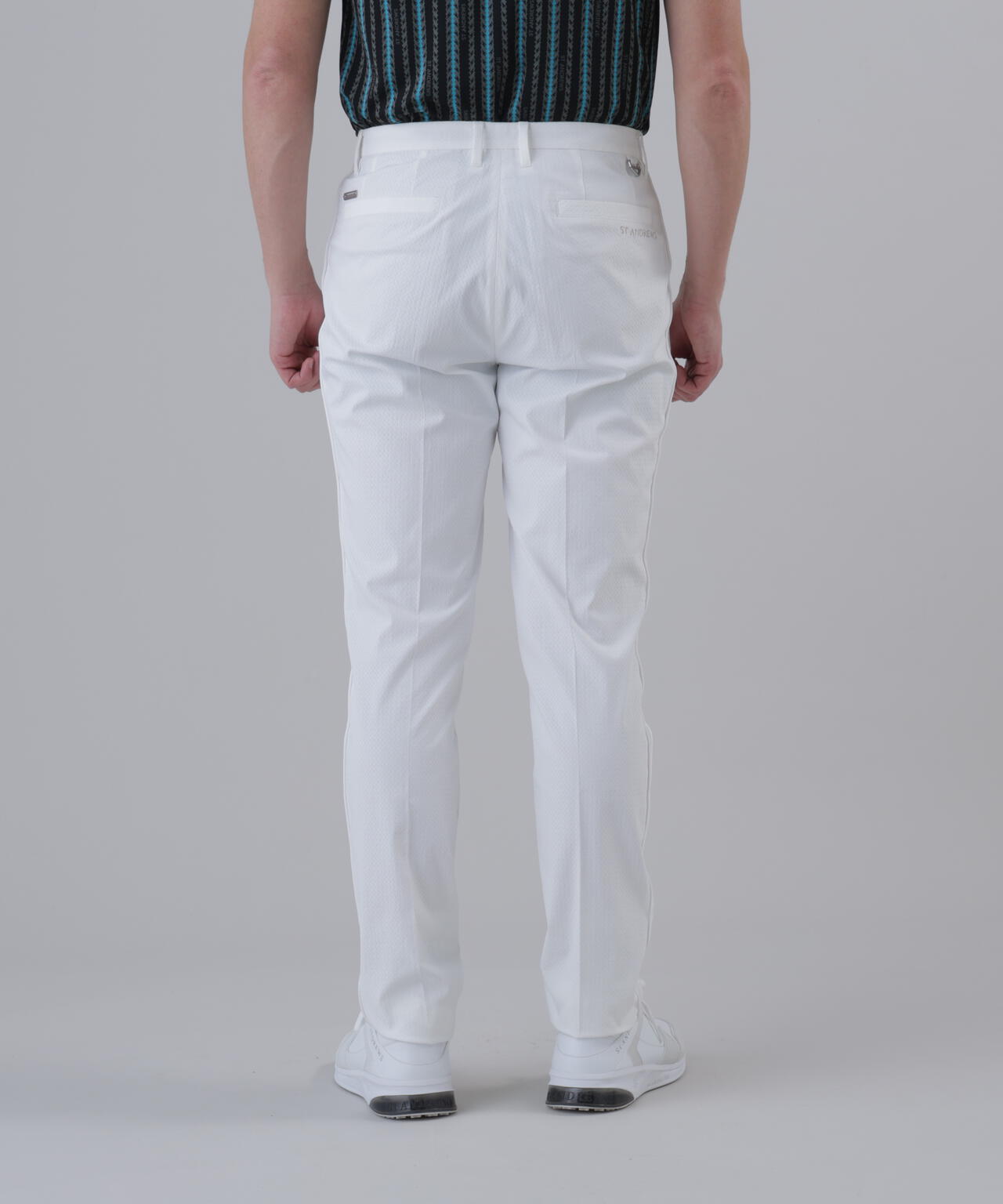 【ストレッチ】ストレッチジャガードパンツ (MENS)
