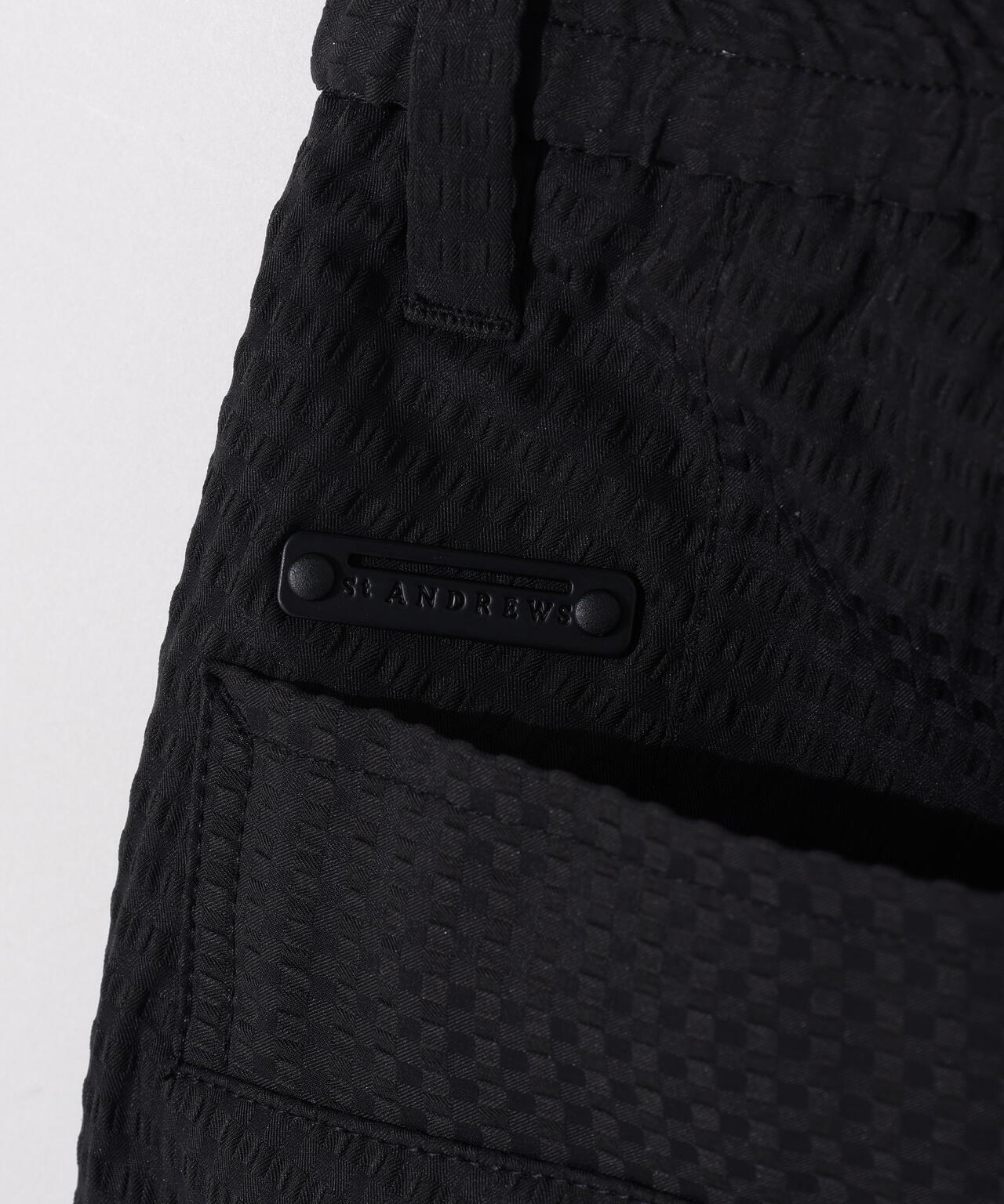 【ストレッチ】格子ジャガードパンツ (MENS)