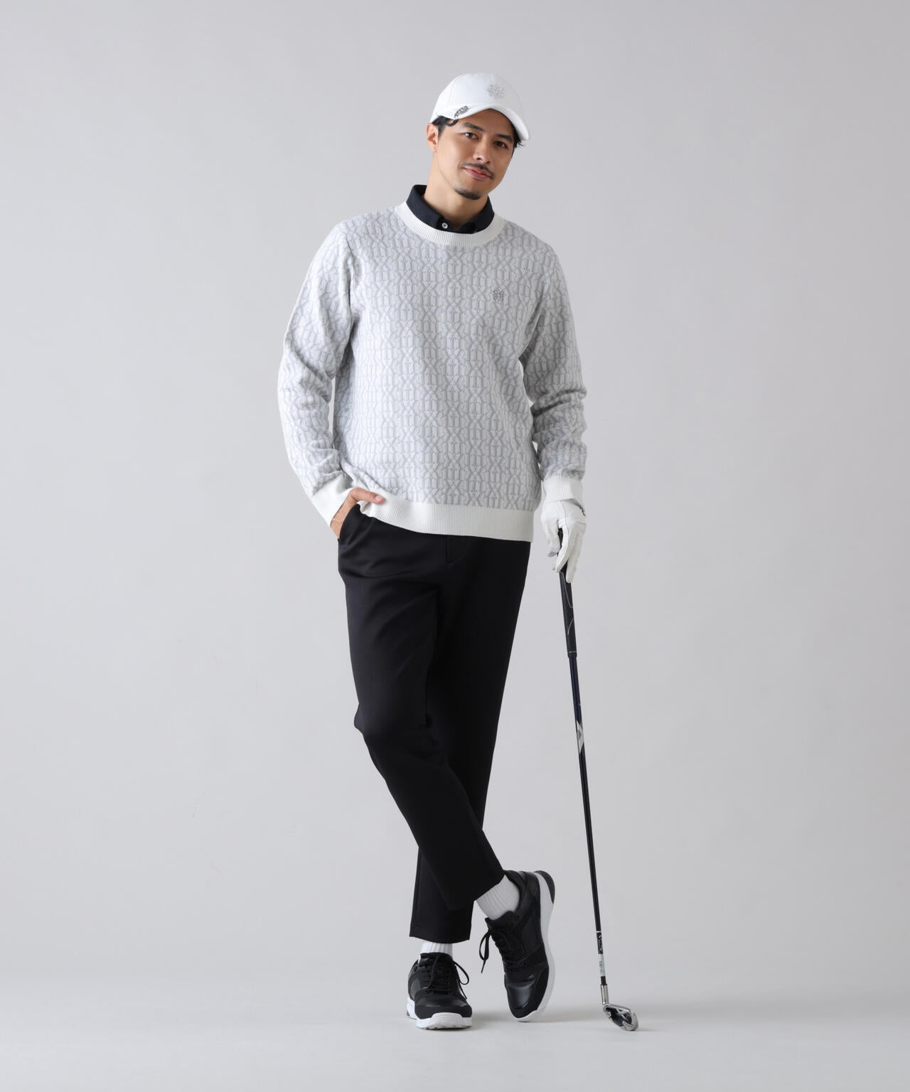 185cm C: 97 W:79 H:95 着用サイズ:L