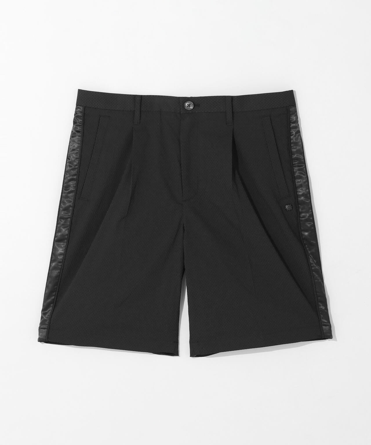 【ストレッチ】ストレッチジャガードショートパンツ (MENS)