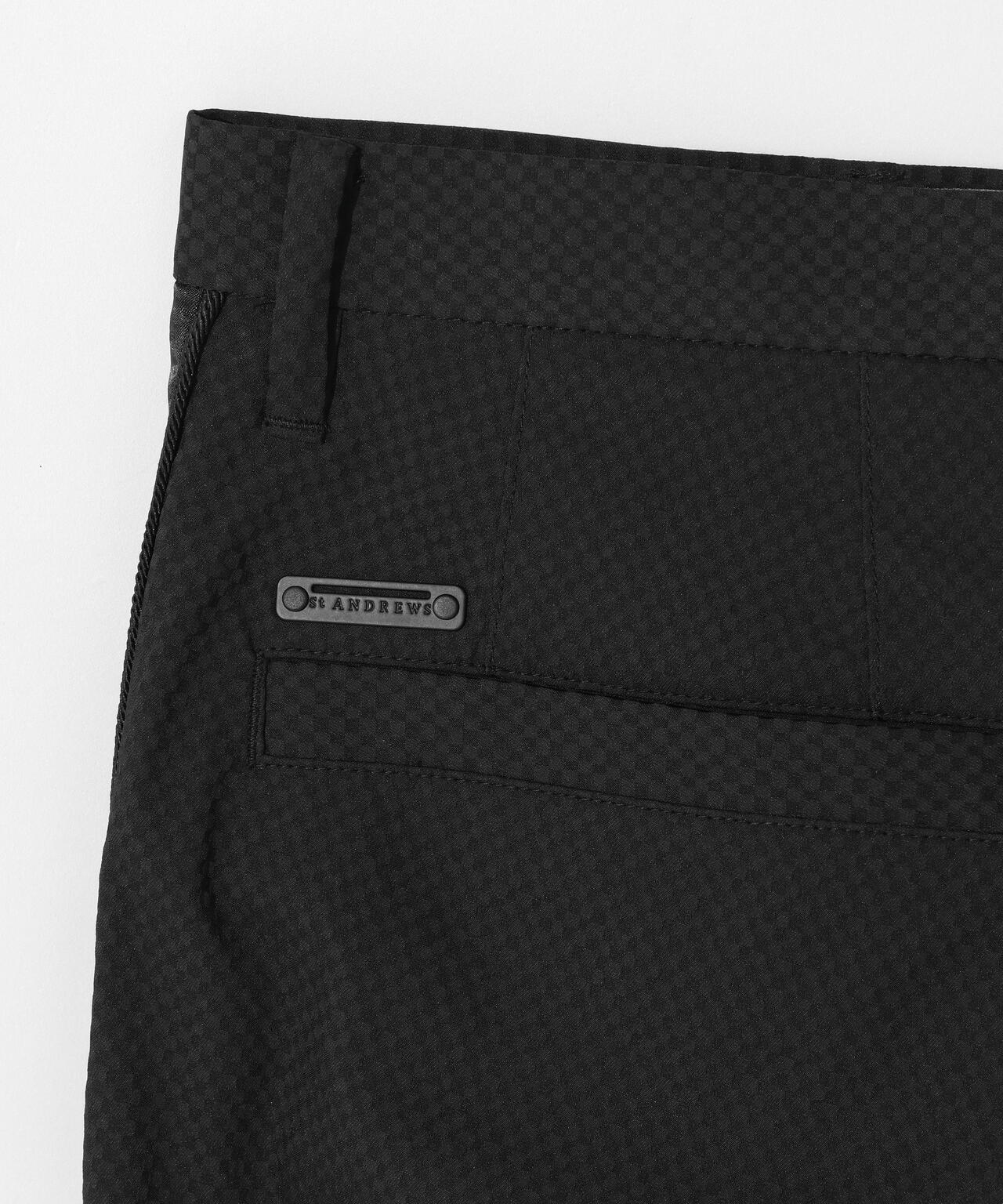 【ストレッチ】ストレッチジャガードショートパンツ (MENS)
