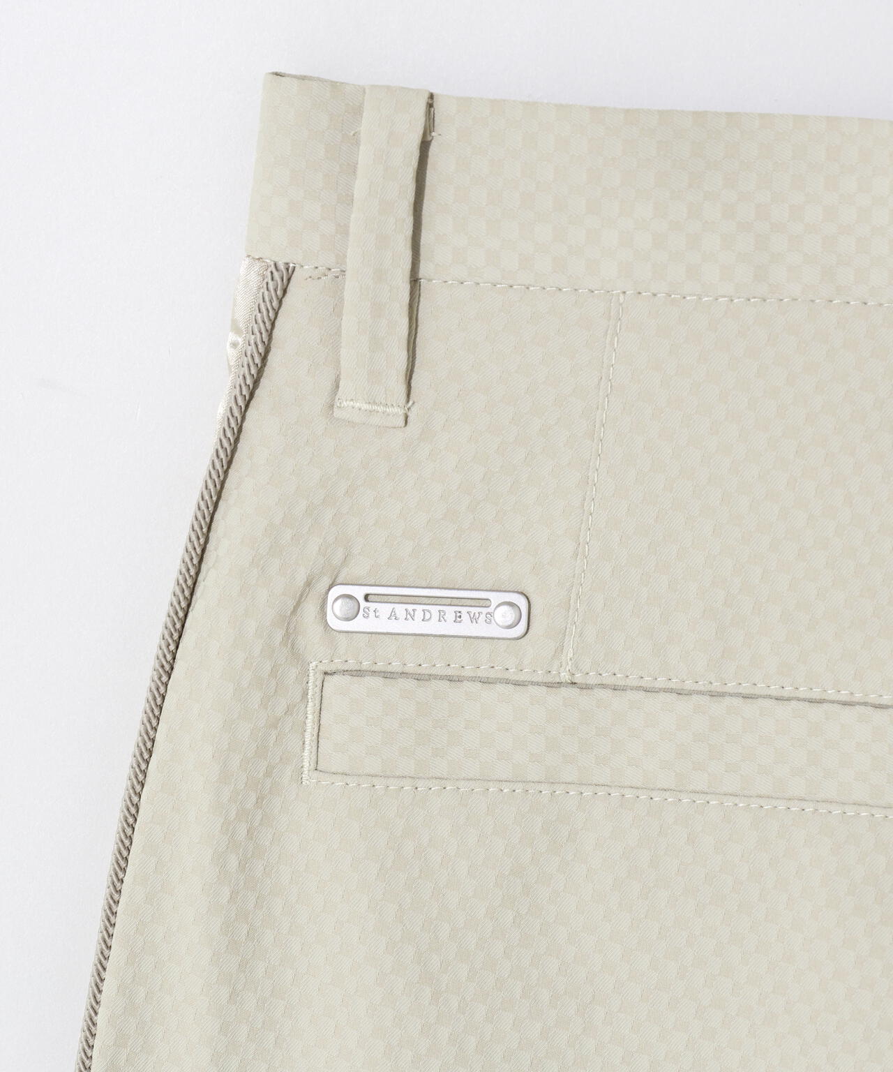 【ストレッチ】ストレッチジャガードショートパンツ (MENS)