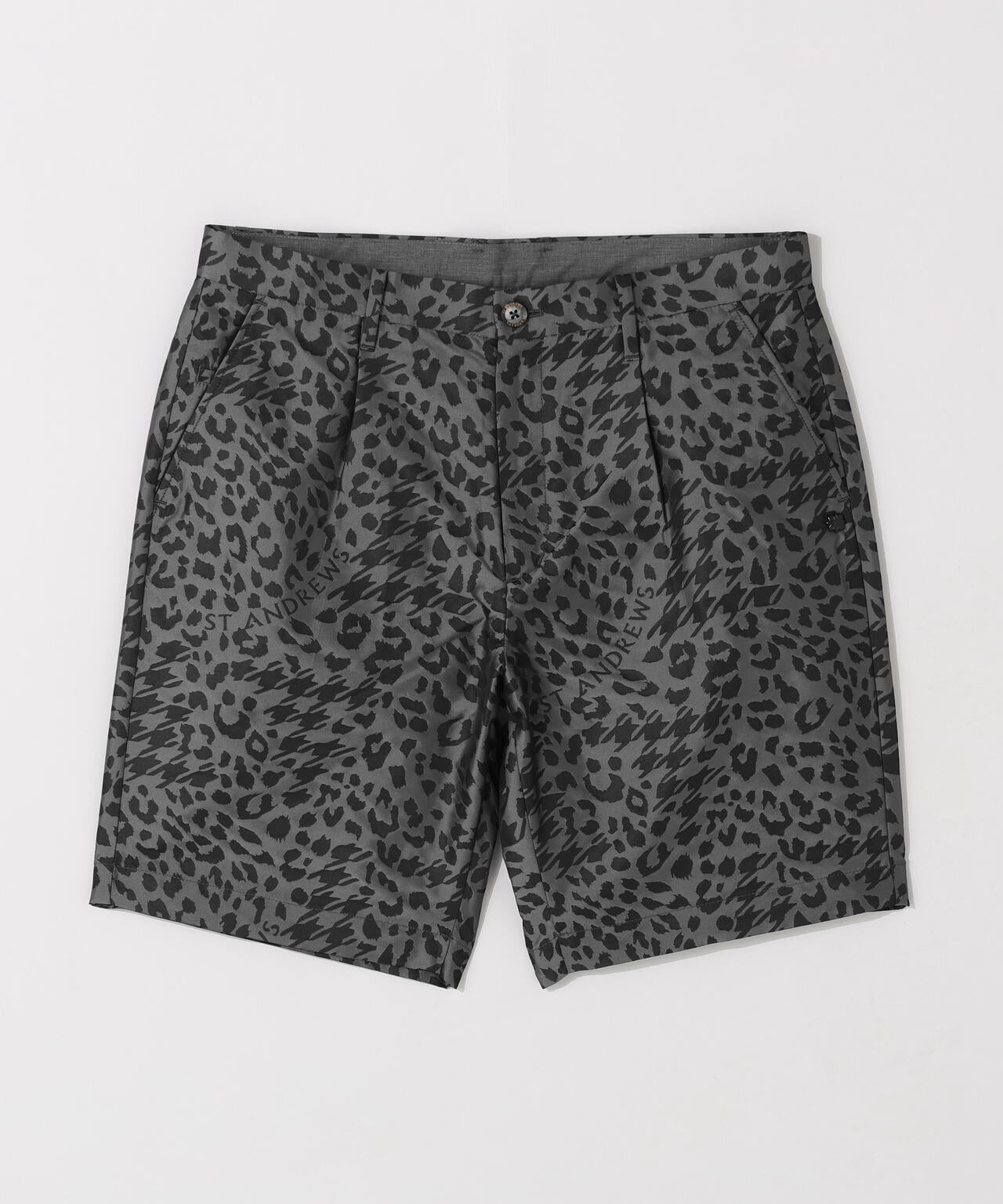千鳥レオパードジャガードショートパンツ (MENS)