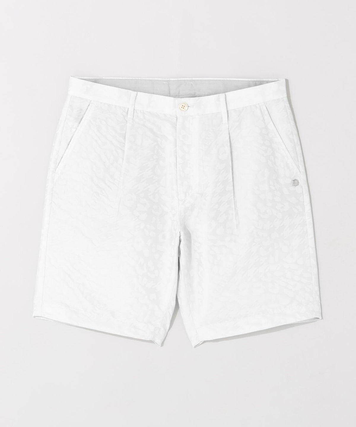 千鳥レオパードジャガードショートパンツ (MENS)