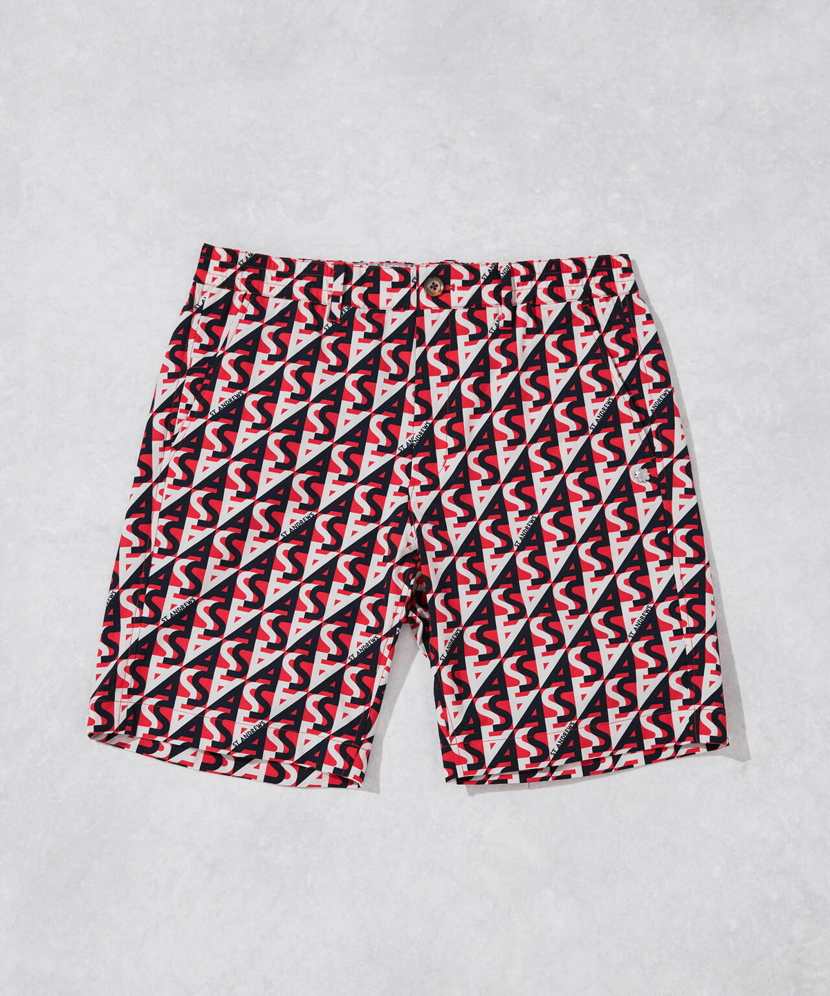 【ストレッチ】SAラインプリントショートパンツ (MENS)