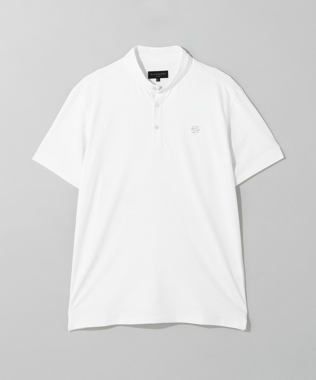 【吸水速乾】【UVカット】ボックスベアメッシュ半袖ポロシャツ (MENS)