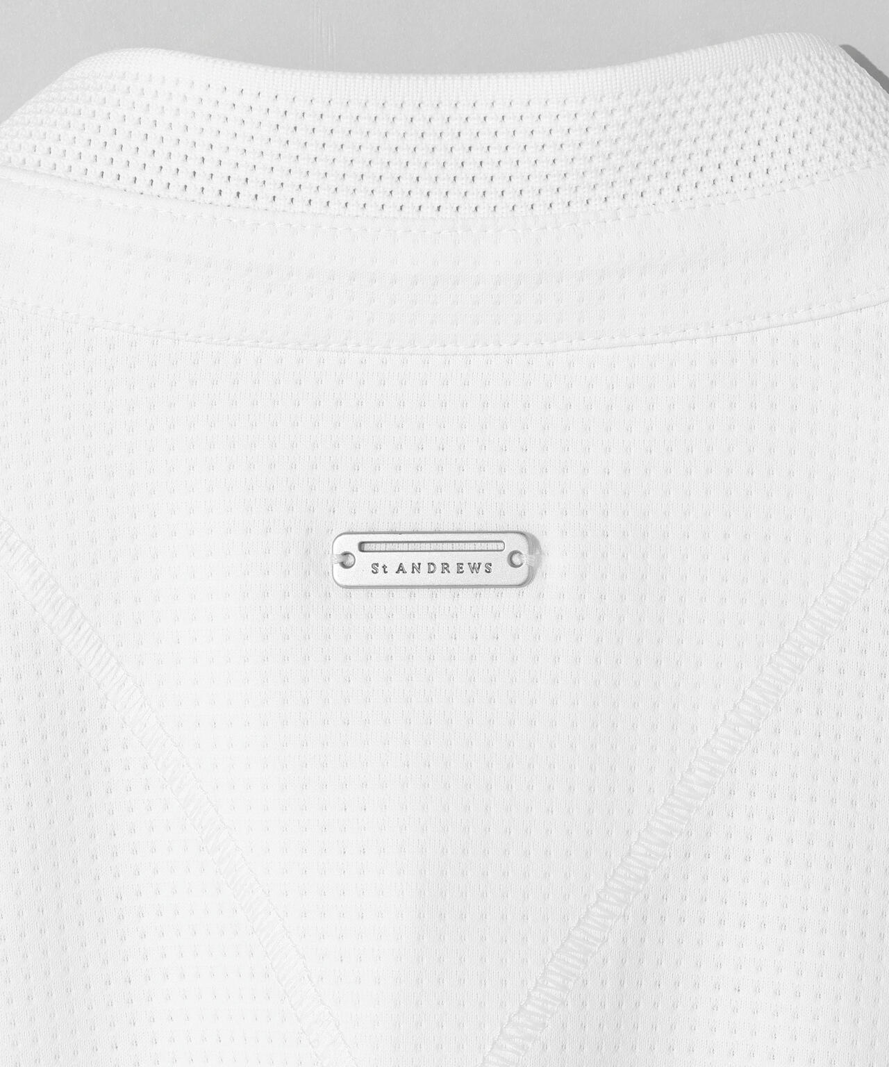 【吸水速乾】【UVカット】ボックスベアメッシュ半袖ポロシャツ (MENS)