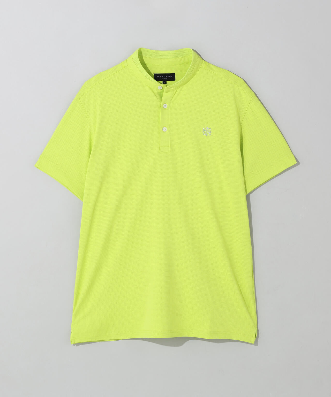 【吸水速乾】【UVカット】ボックスベアメッシュ半袖ポロシャツ (MENS)