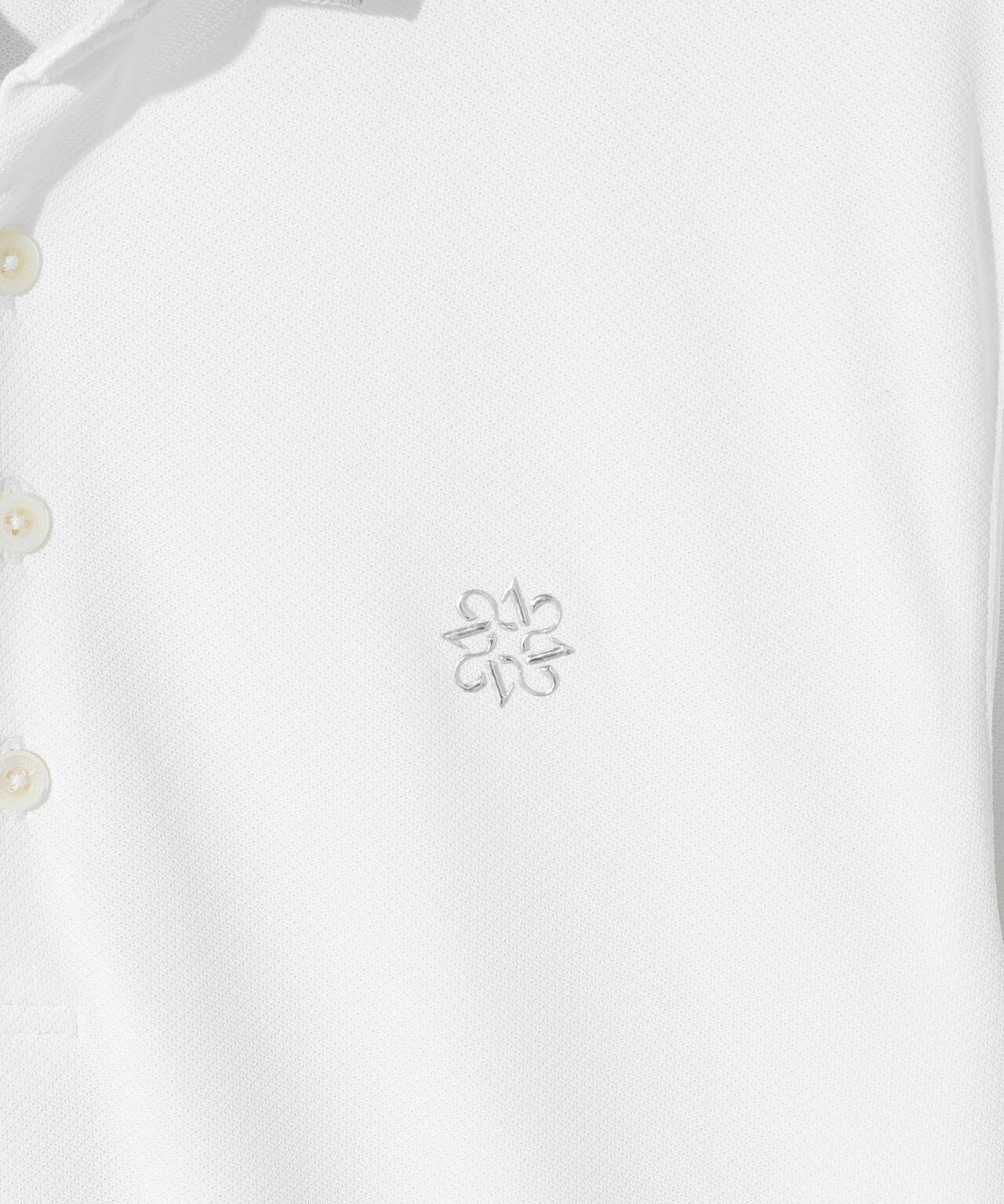 ドットバーズアイ半袖ポロシャツ (MENS)