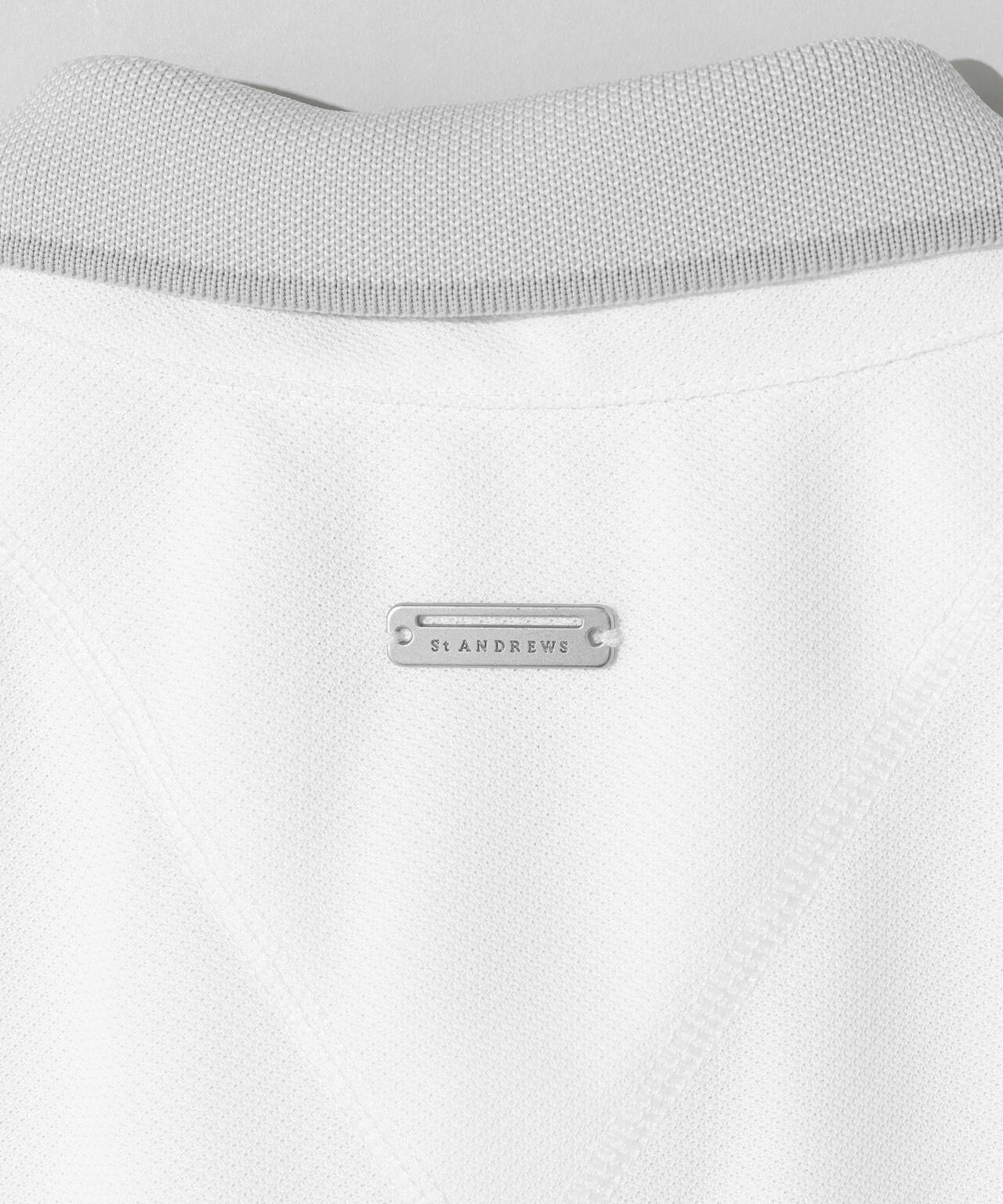 ドットバーズアイ半袖ポロシャツ (MENS)