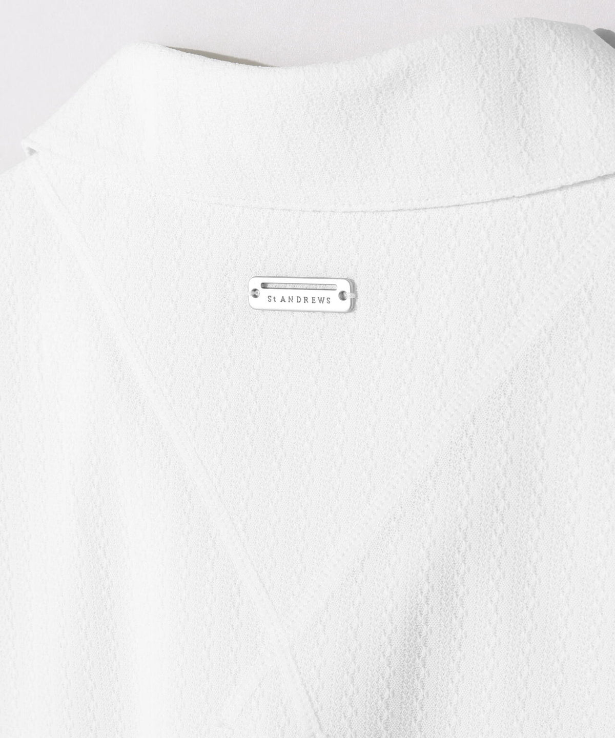 サッカー調ジャガード半袖シャツ (MENS)