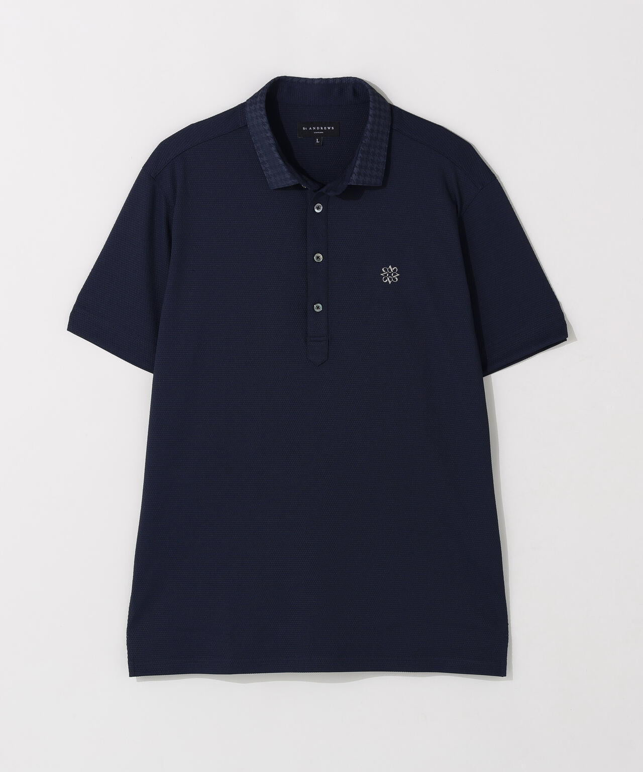 【吸水速乾】【UVカット】ポップコーンストレッチ半袖ポロシャツ (MENS)
