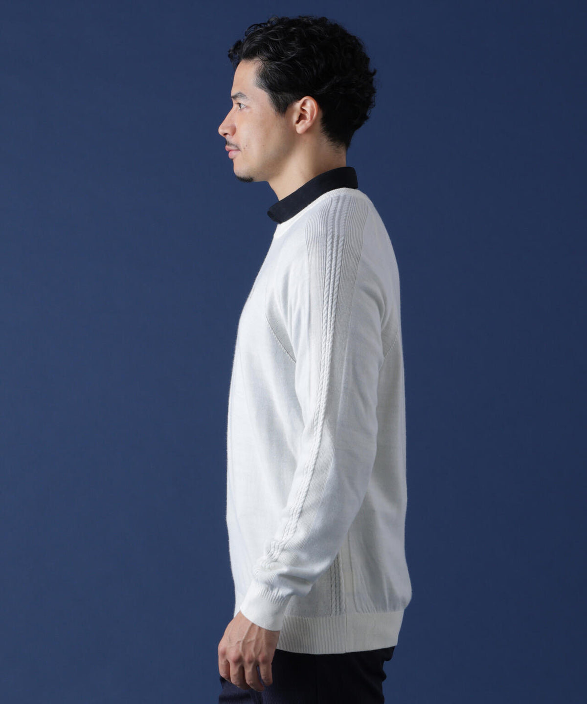 185cm C: 97 W:79 H:95 着用サイズ:L