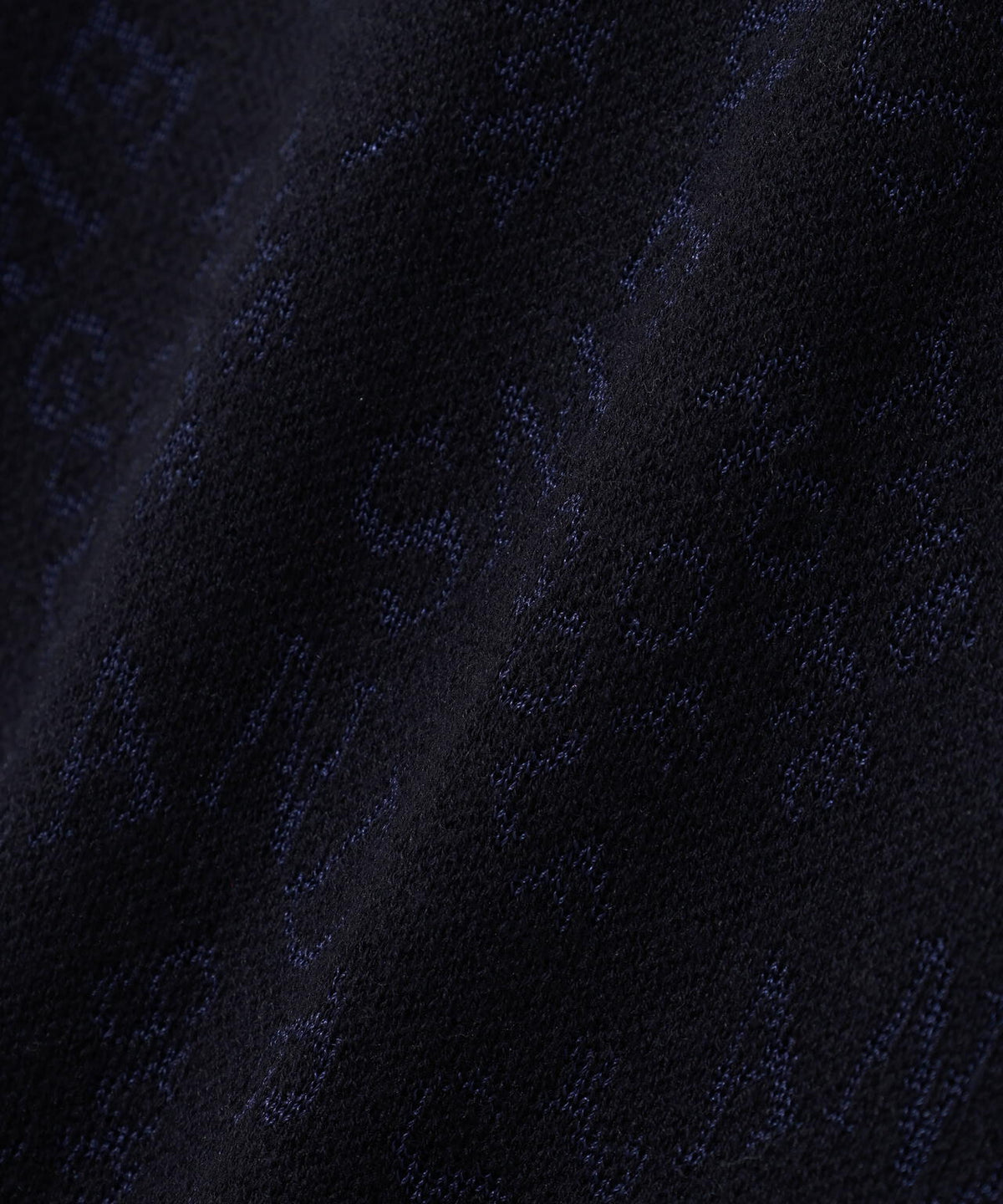 14Gアーチロゴジャガードクルーネックニットプルオーバー (MENS)