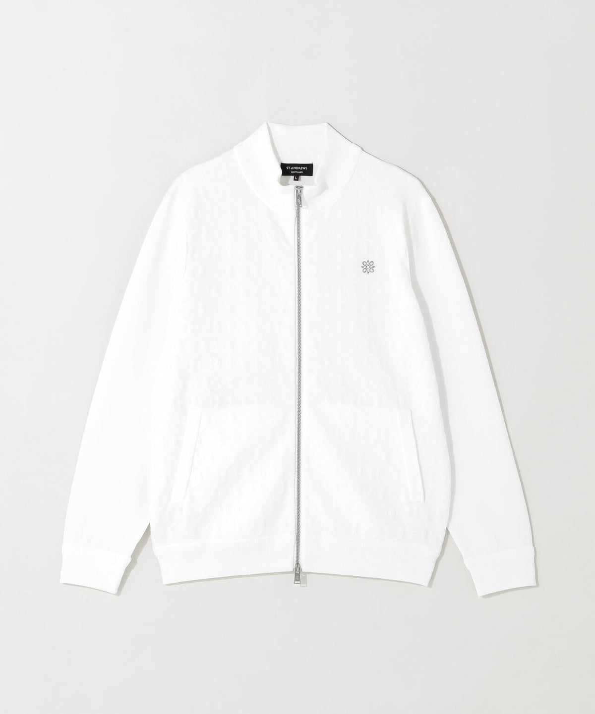 14GSTケーブルジャガードニットブルゾン (MENS)