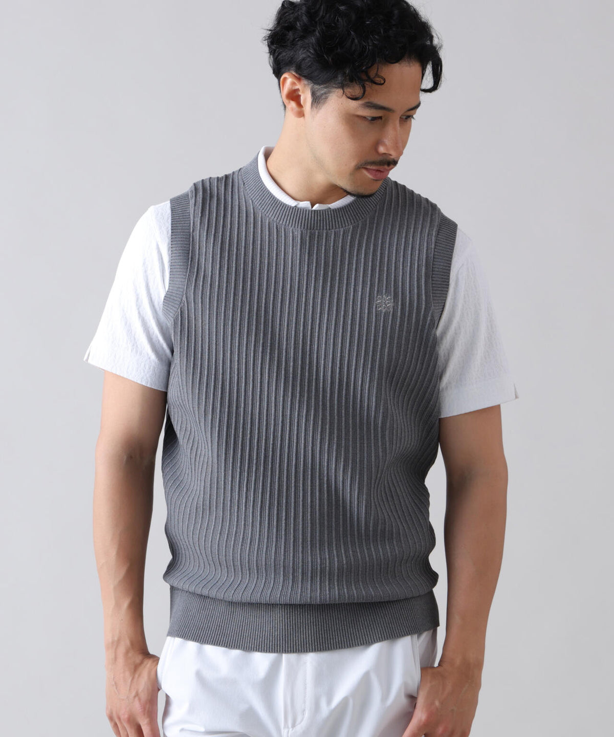 14Gリンクスニットベスト (MENS)