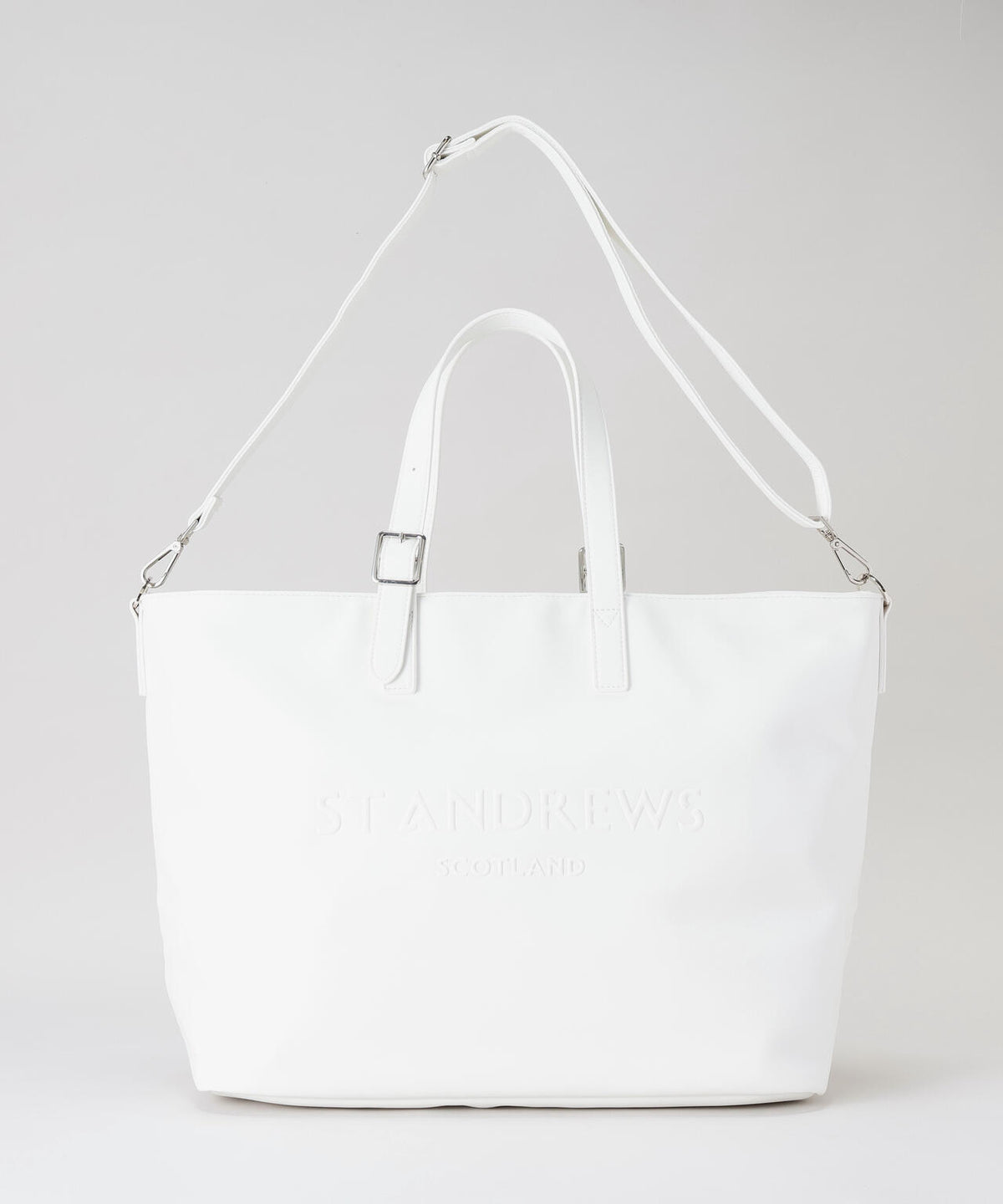 ロゴエンボストートバッグ (UNISEX)