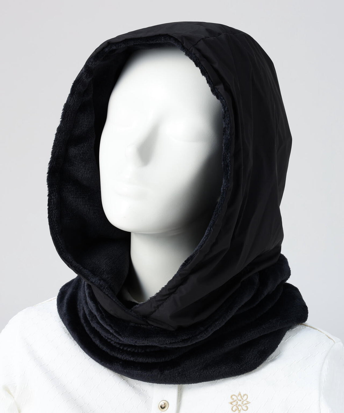 ポリエステルタフタフードウォーマー (UNISEX)