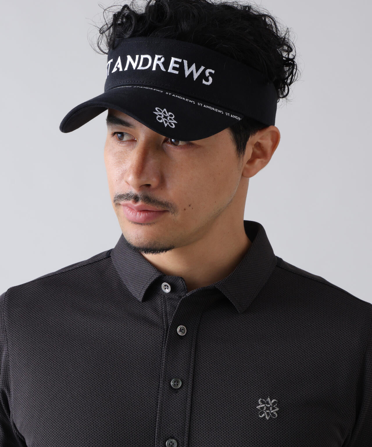 ツイルロゴバイザー (UNISEX)