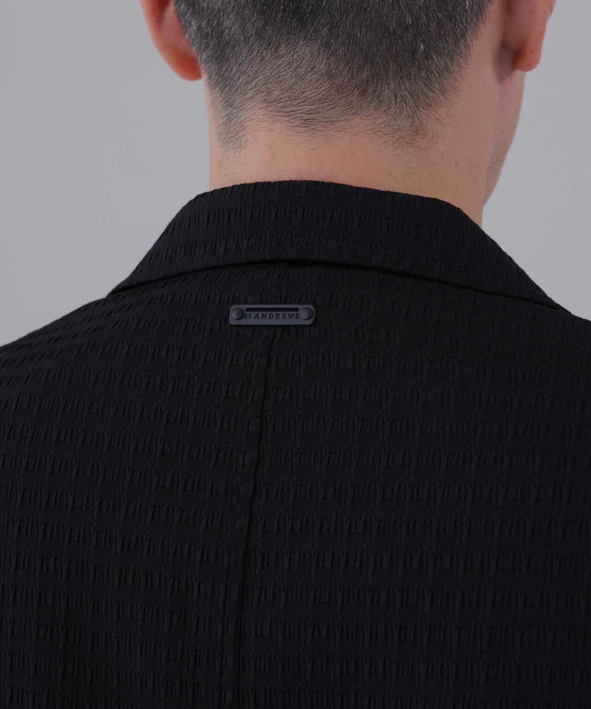 【ストレッチ】ふくれジャガードジャケット (MENS)