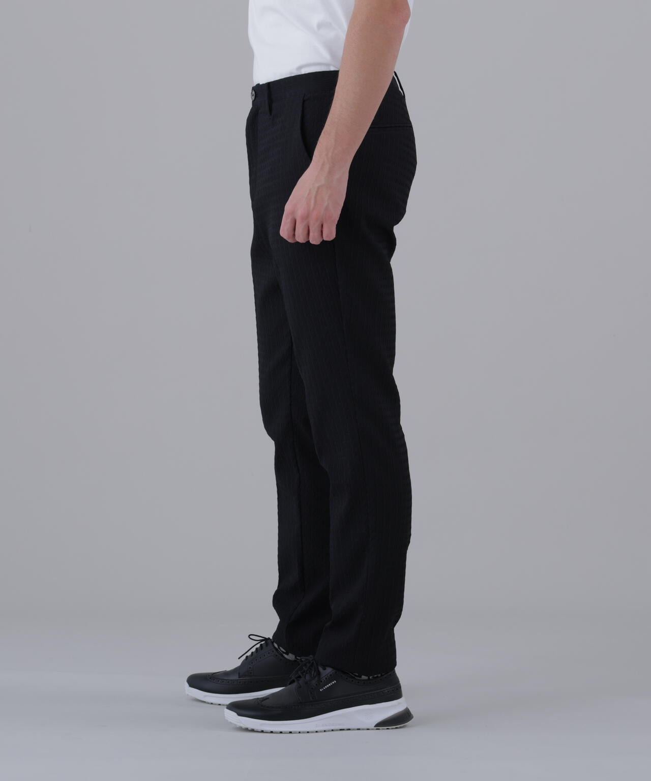 【ストレッチ】ふくれジャガードパンツ (MENS)