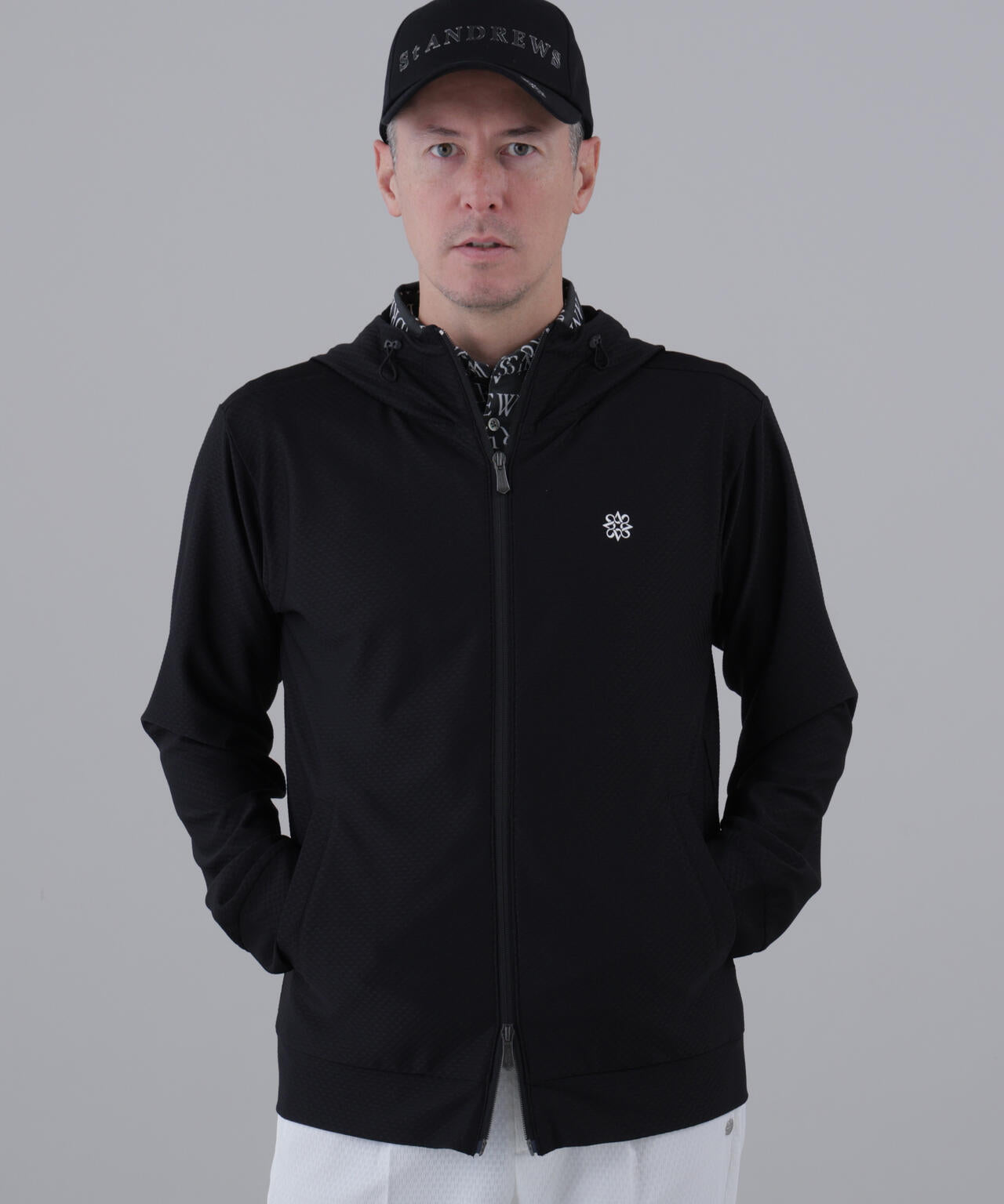 【吸水速乾】【UVカット】ドビーメッシュフーディー (MENS)