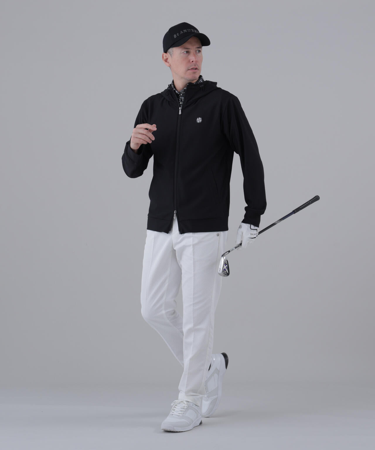 【吸水速乾】【UVカット】ドビーメッシュフーディー (MENS)