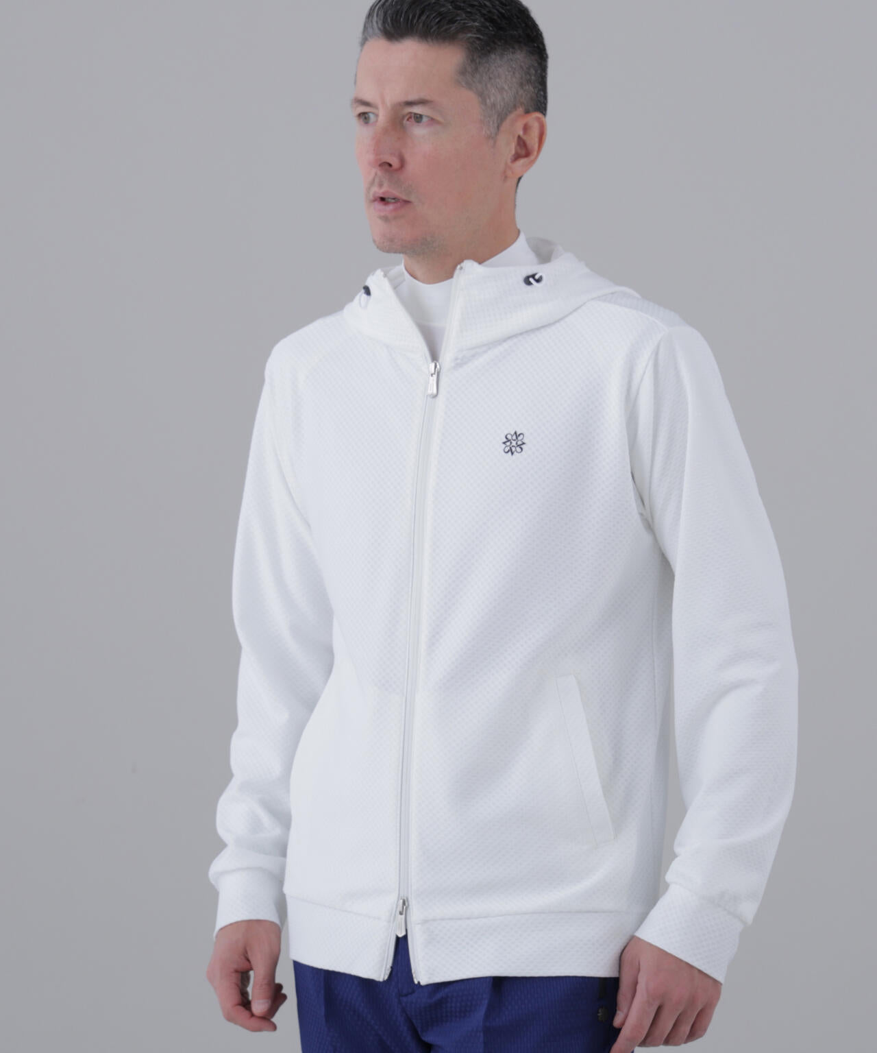 【吸水速乾】【UVカット】ドビーメッシュフーディー (MENS)
