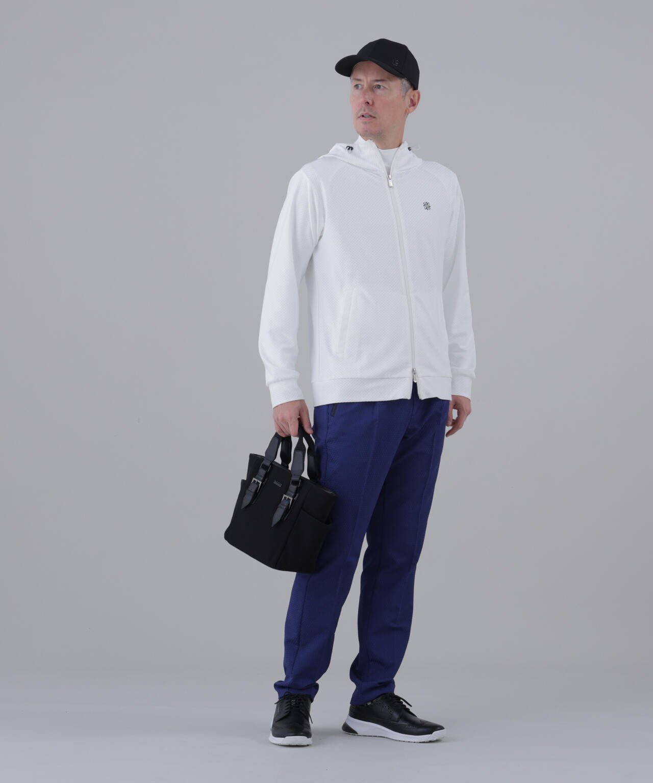 【吸水速乾】【UVカット】ドビーメッシュフーディー (MENS)
