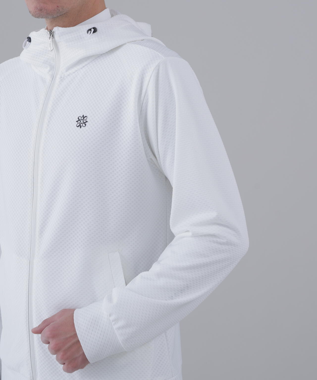 【吸水速乾】【UVカット】ドビーメッシュフーディー (MENS)