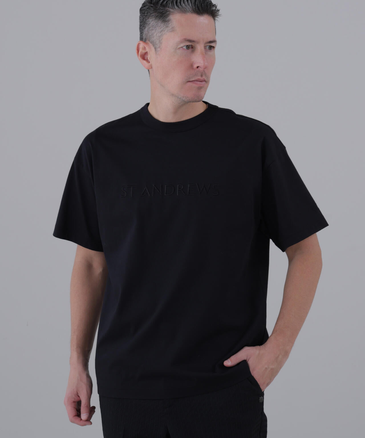 プレーティング天竺半袖Tシャツ (MENS)