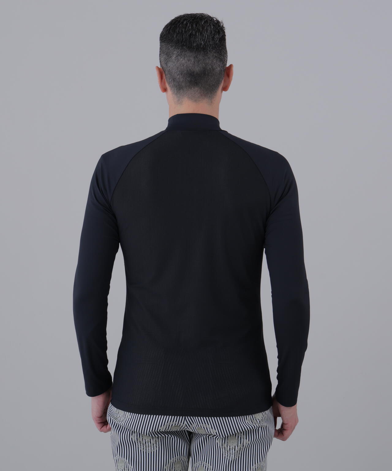 【吸水速乾】【UVカット】TWINCOT UV×メッシュ長袖ハイネックインナー (MENS)