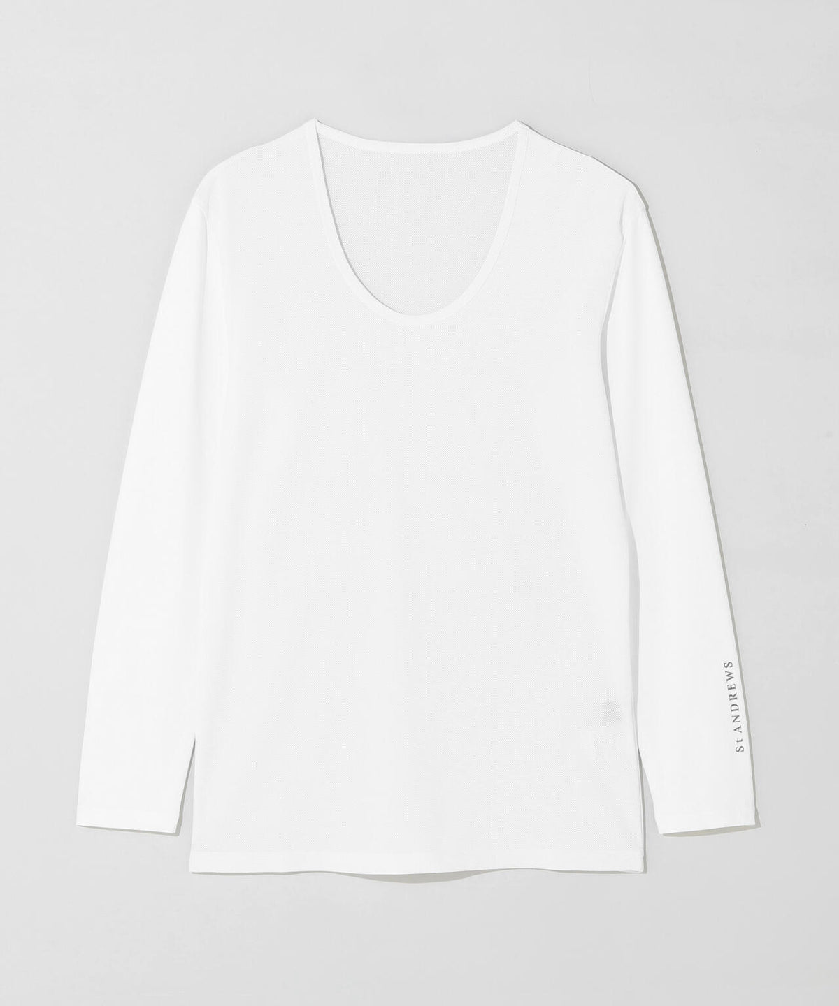 【吸水速乾】【UVカット】TWINCOt UV×メッシュ長袖Uネックインナー (MENS)
