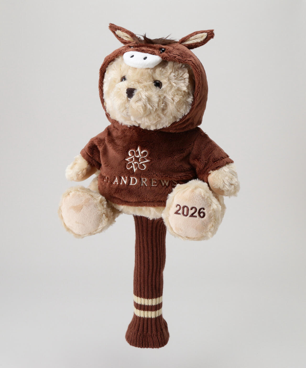 馬テディベアドライバー用ヘッドカバー (UNISEX) (UNISEX)