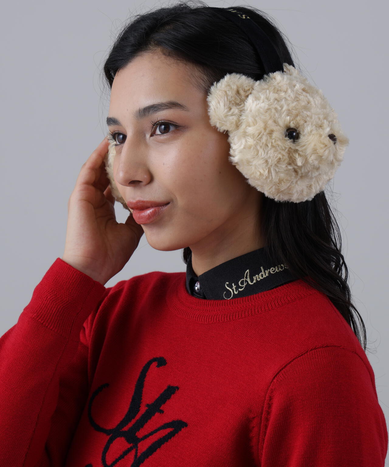 テディベアイヤウォーマー (UNISEX)