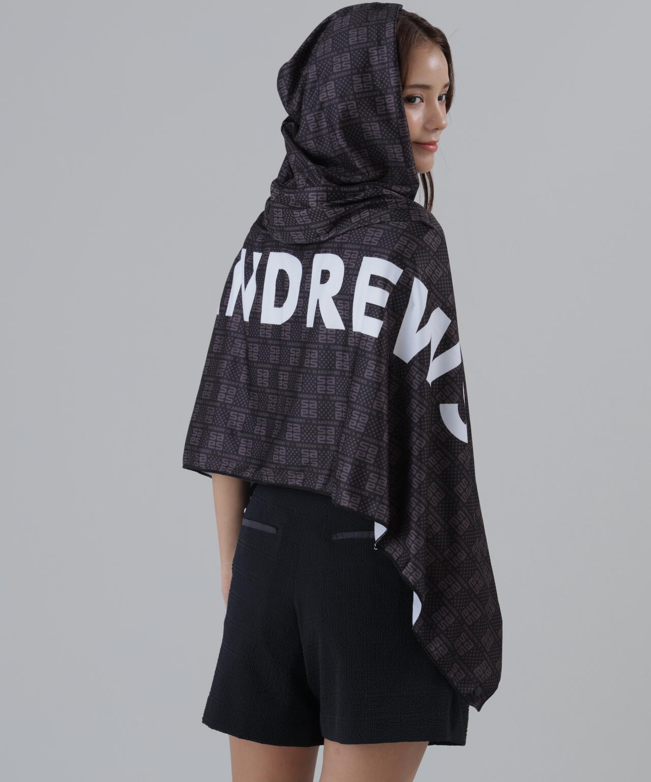 【接触冷感】【UVカット】クールタオルフーディー (UNISEX)